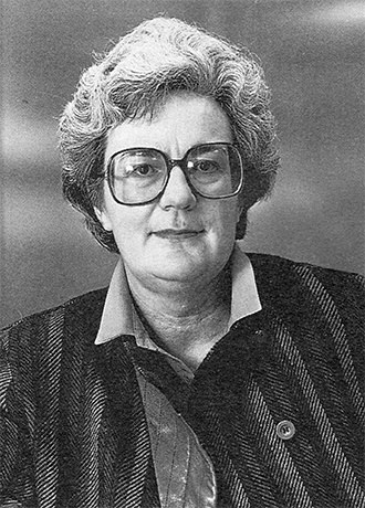 Mary Stannard, the hospital’s medical director, in 1988.