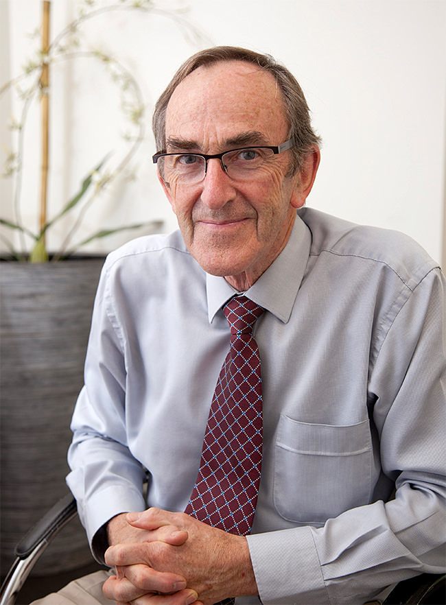 Associate Professor Graeme Thompson, general surgeon and president of Footscray Rotary Club.